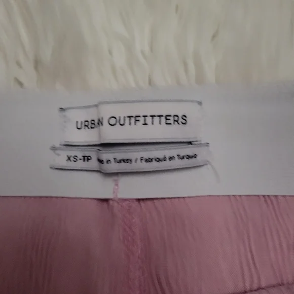 UO Kimmy Velvet High-Rise Pink Midi Skirt size XS - Picture 6 of 13